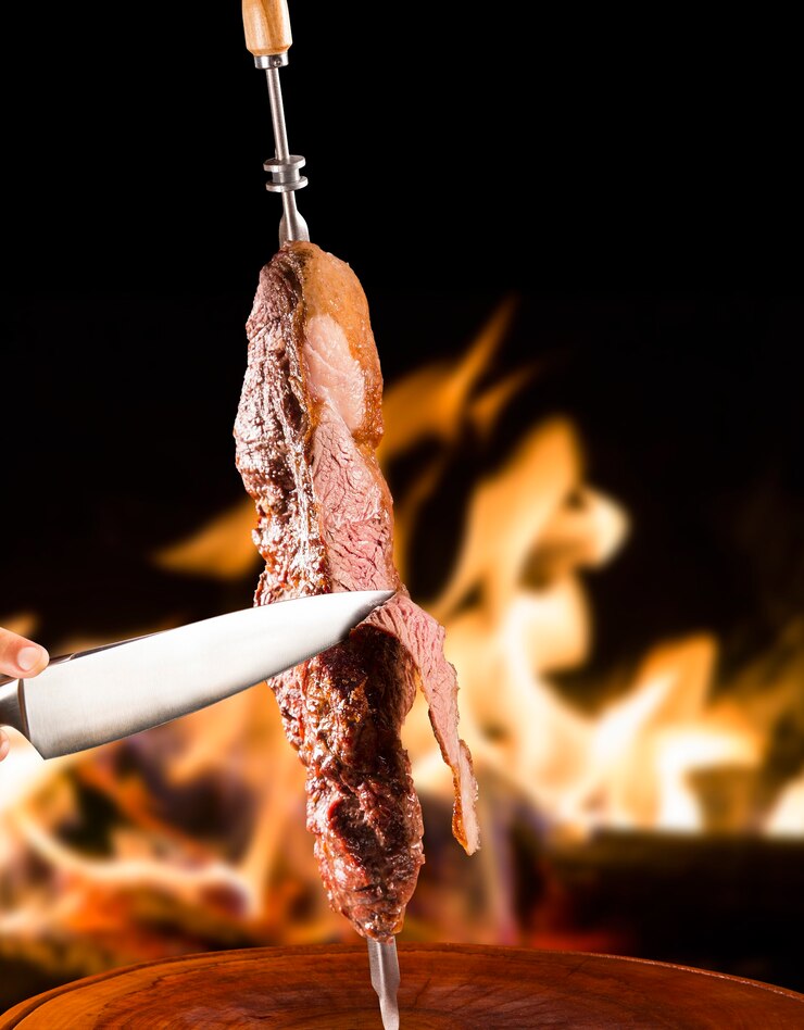 Fraldinha, tradicional churrasco brasileiro.