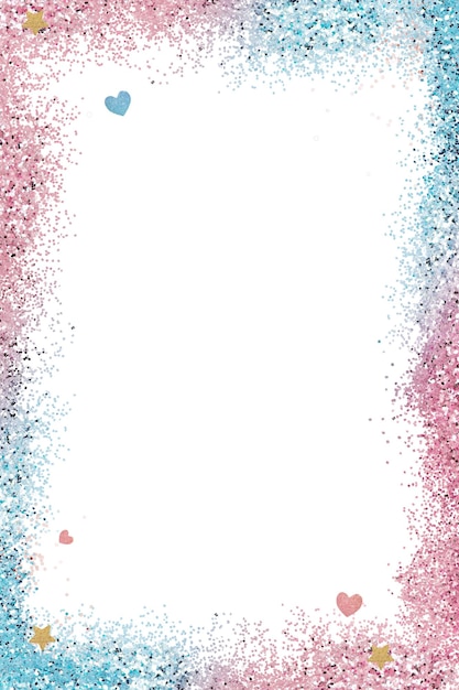 Frame brillante con fondo de gradiente png