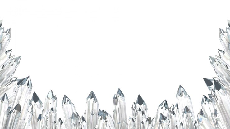 Foto frame de cristal no branco. ilustração 3d.