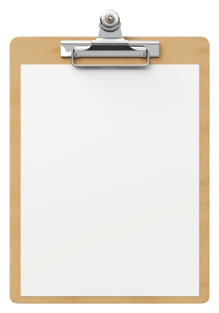 Foto frame de papel de ausência de documento png