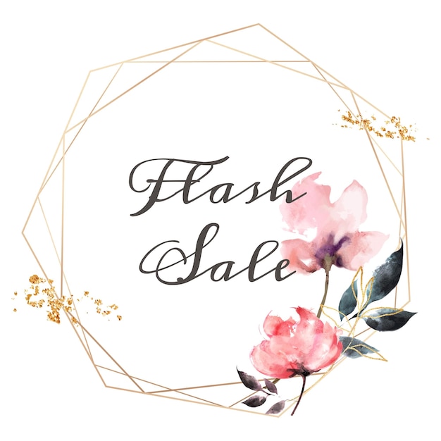 Frame floral em flash sale png
