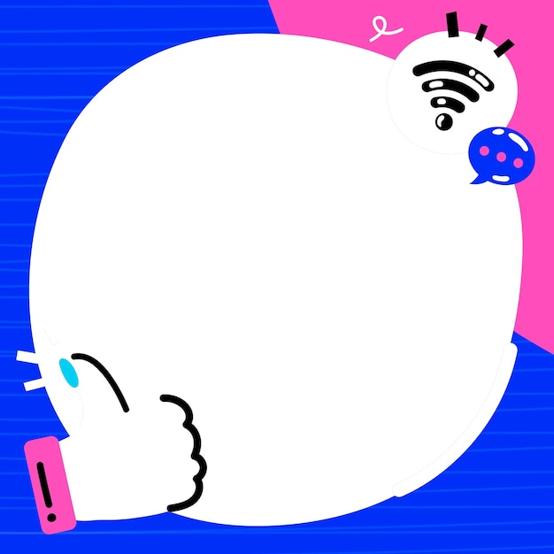 Frame PNG mostra a vibração das redes sociais