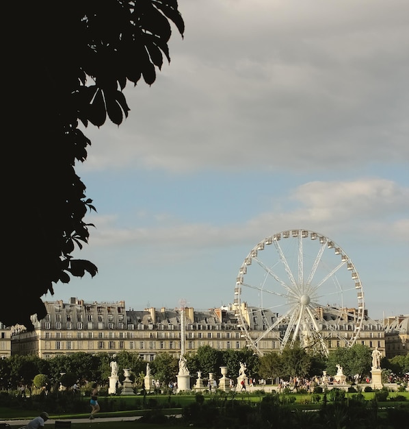 França Paris 17 de junho de 2011 Jardin de Tuileries