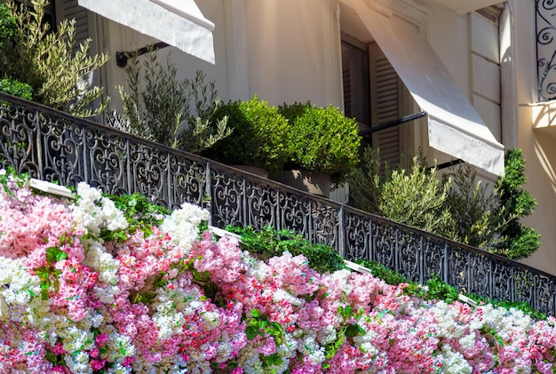 França Riviera Francesa cênicas ruas da cidade velha de Cannes no centro histórico perto do Palácio dos Festivais