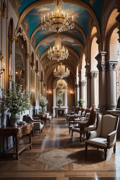 Foto francia ile de france parís 1o distrito el palacio real en la isla de la ciudad ai