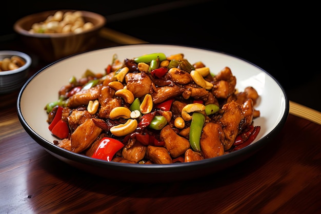 Frango Kung Pao Uma Sensação Picante