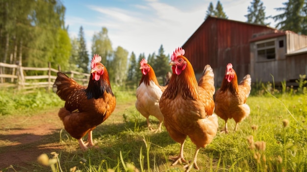 frango na fazenda