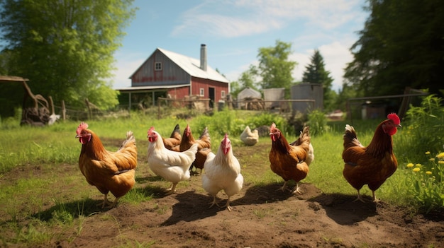 frango na fazenda