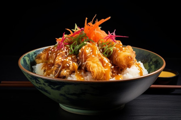 Frango Tempura Donburi