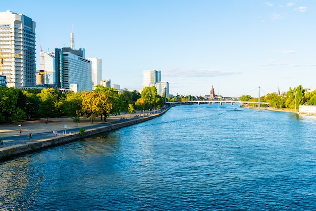 Frankfurt am main skyline