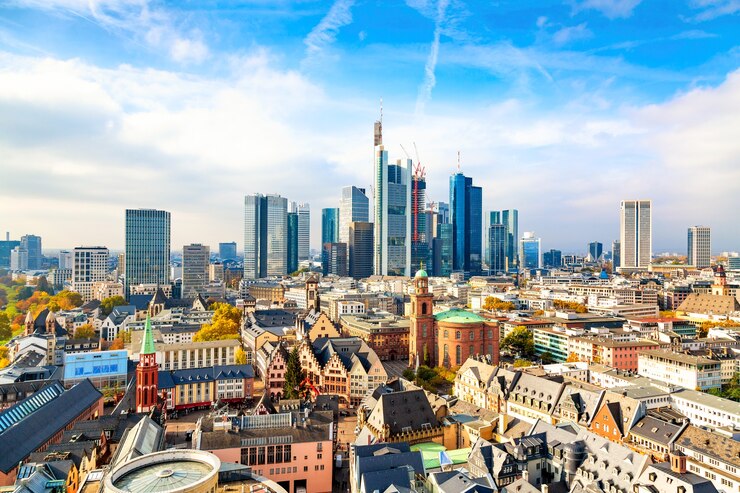 Foto frankfurt am main stadtbild