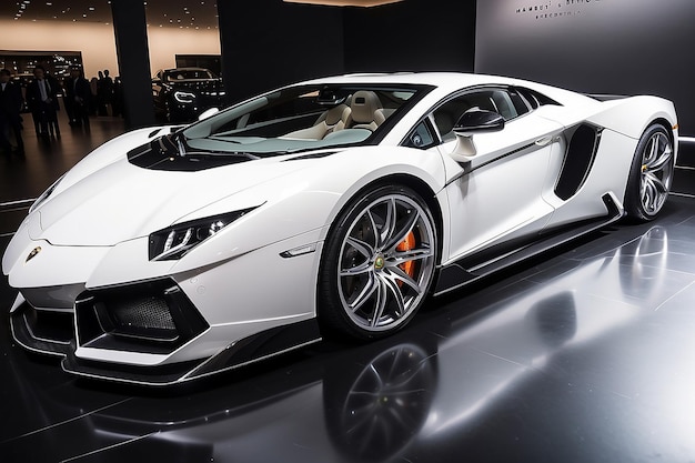 FRANKFURT SEP 24 Lamborghini Aventador LP 7004 auf der 64. IAA gezeigt