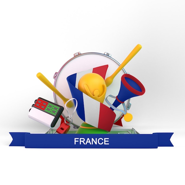 Frankreich WM-Set