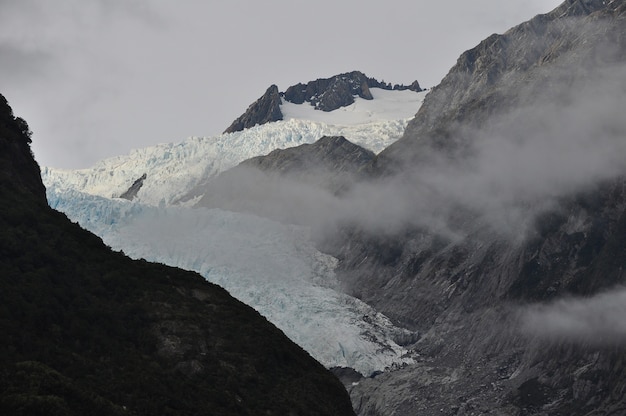 Franz Josef Gletscherberg in Neuseeland