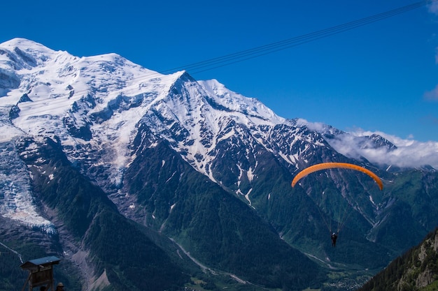 Französische Alpenlandschaft