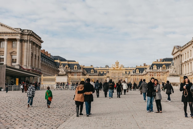 Französische Stadt Versailles Schloss und Museum von Versailles