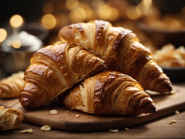 Französischer Premium-Croissant-Blätterteig, ideal für Dessertliebhaber