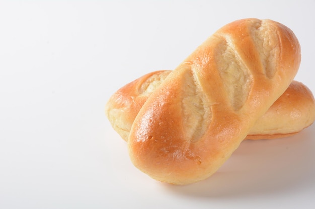 Französisches Baguette Frische Mini-Baguettes mit knuspriger goldener Kruste