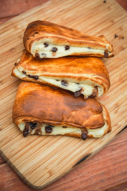 Französisches Brot Croissant Bäckerei Baguettes Restaurant Gourmet-Essen