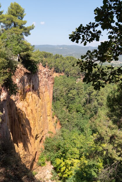 Französisches Ocker-Tal im Naturpark Luberon