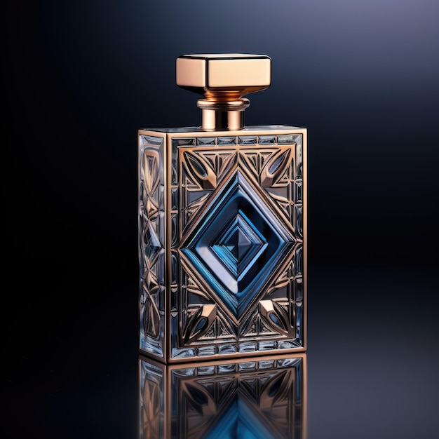 Frasco de luxo para perfume Perfumaria de design de produto