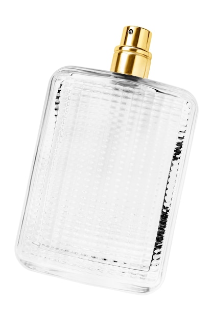 Frasco de perfume isolado