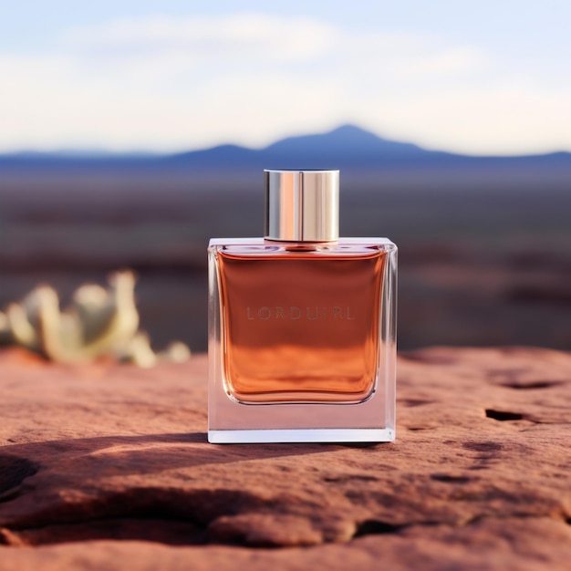 frasco de perfume