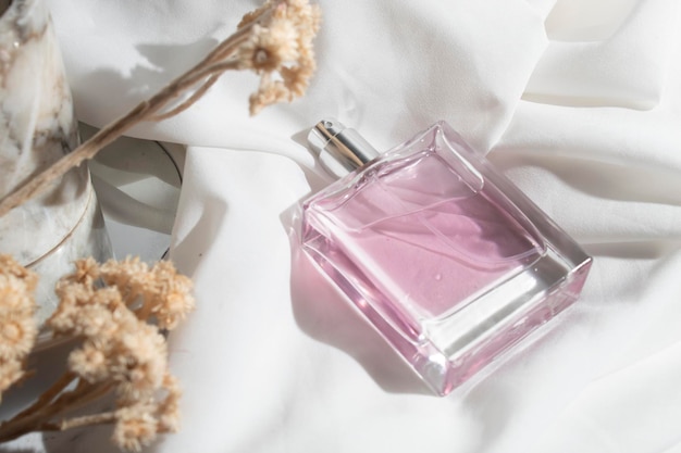 Frasco de vidro de tubo de maquete para perfume fragrância cuidados com a pele produto cosmético verão marca embalagem de luxo
