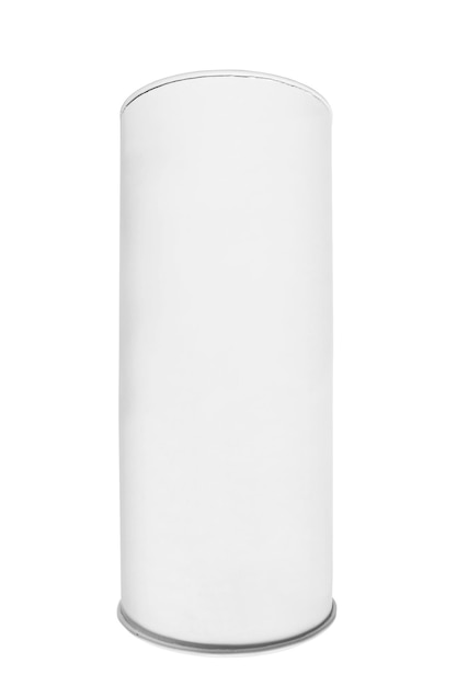 Foto frasco do cilindro isolado
