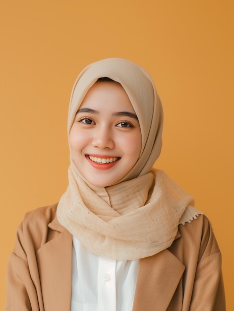 Frau im Hijab