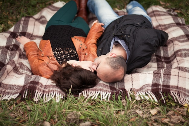 Frau Saison Herbst romantische Person