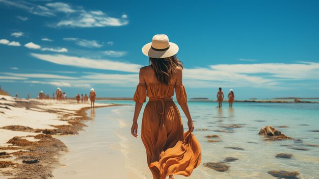 Frauen am Strand