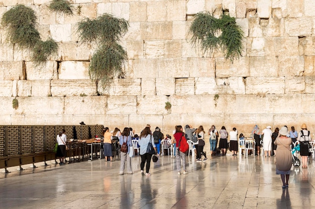 Frauen beten an der Klagemauer Israel Jerusalem 11.09.2016