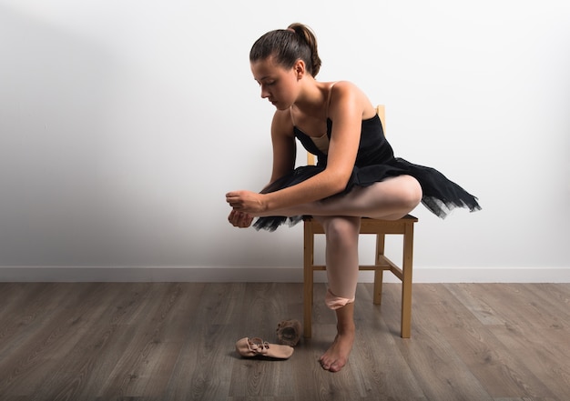 Frauenballett im Studio