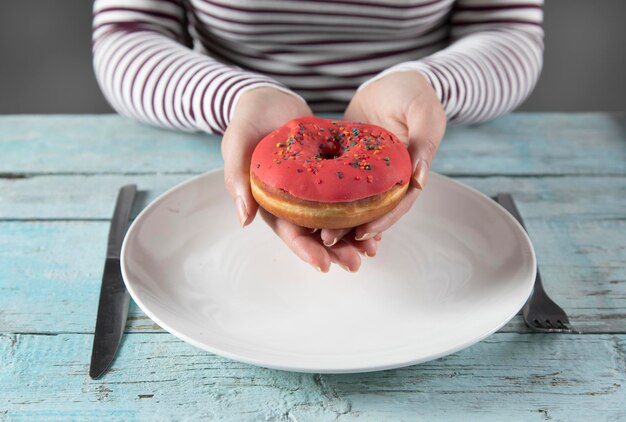 Frauenhandkrapfen in der Platte