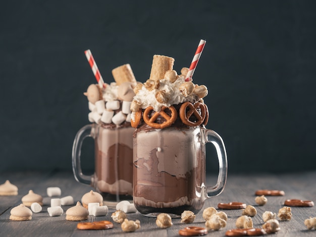 Freakshake - milkshake louco assustado