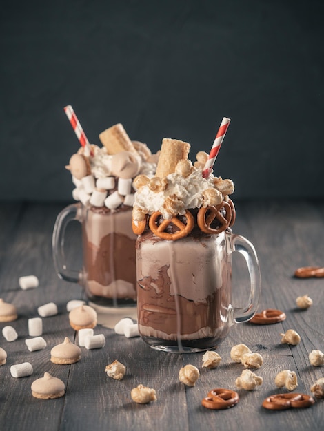 Freakshake mit Kopierraum