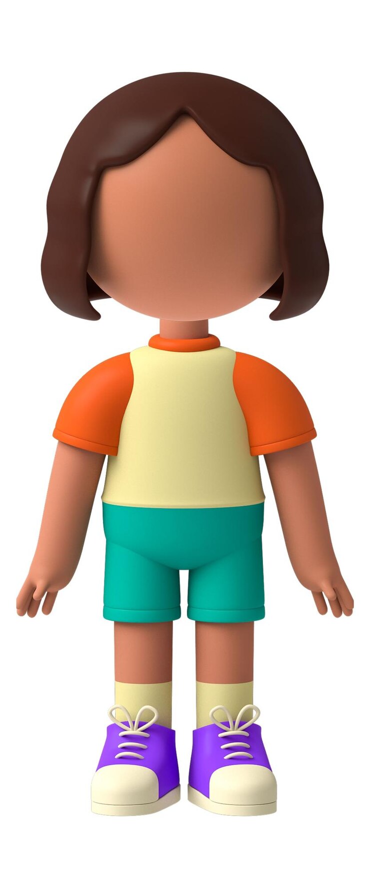 Foto free girl body image 3d web usando designers