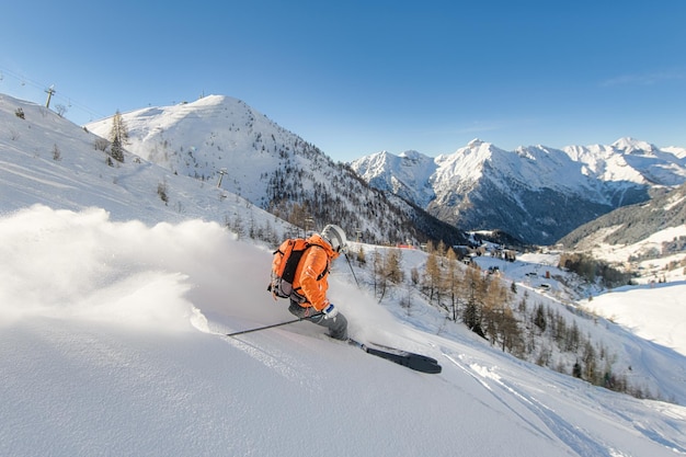 Freeride nos pré-alpes da Lombardia