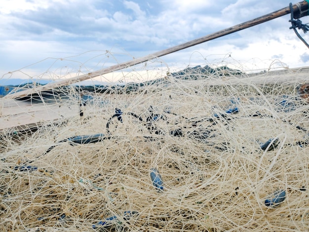 Freies Foto eines weißen Fischernetzes