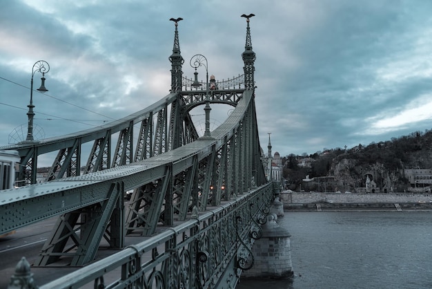 Freiheitsbrücke in Budapest Ungarn