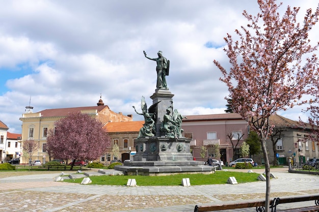 Freiheitsstatue auf dem Versöhnungspark von Arad Rumänien Europa