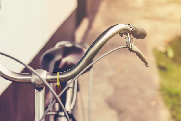 Foto freno en bicicleta vintage