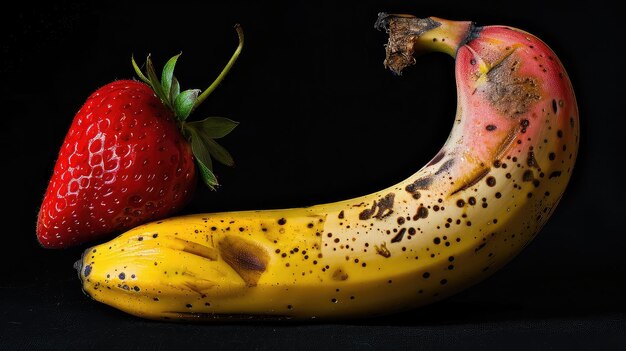 Fresa de plátano saludable