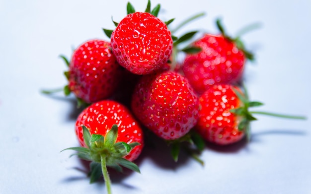 Fresas de una fruta de verano