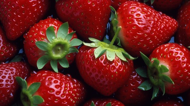 fresas naturales generativa I A