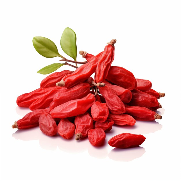 Frescura Bagas de Goji Vermelhas de perto