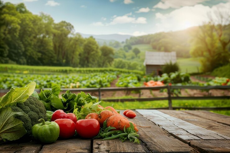 Foto frescura da fazenda à tábua