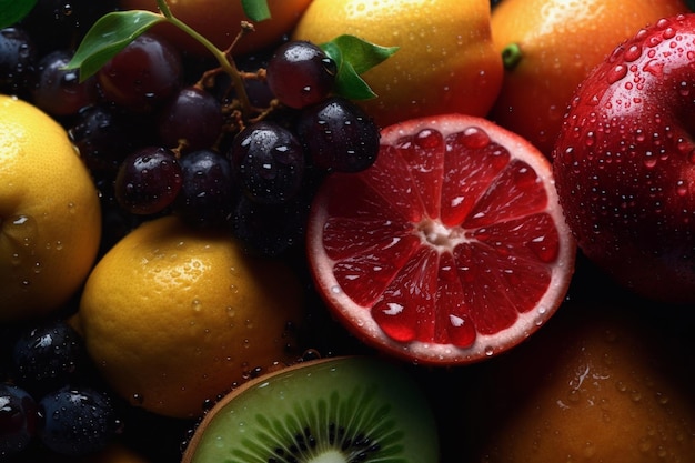 Fresh Fruits Ai generativ