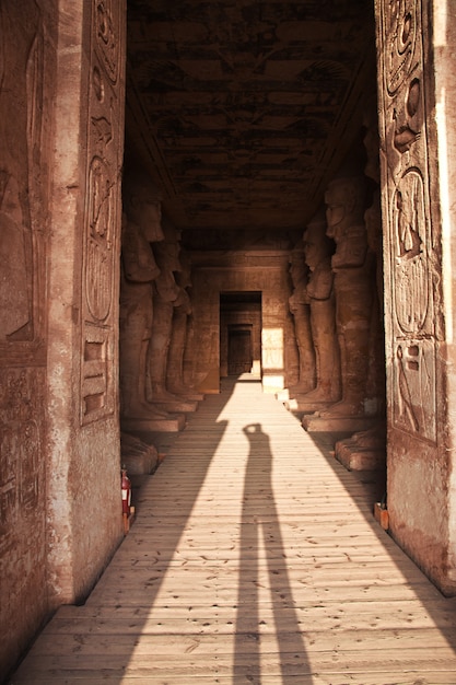 Fresken im Tempel Abu Simbel